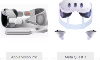 Apple Vision Pro e Meta Quest 3