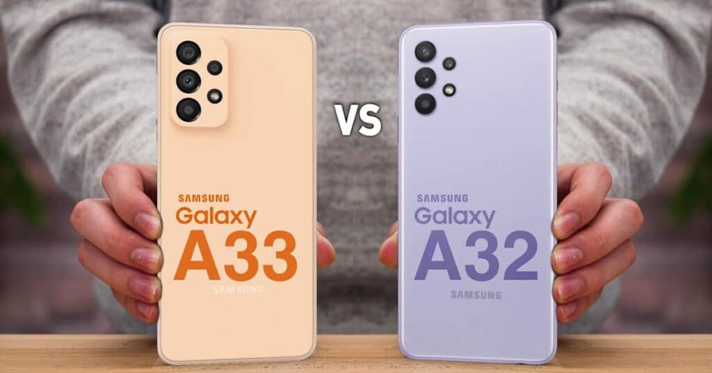 Galaxy A33 e A32 5G