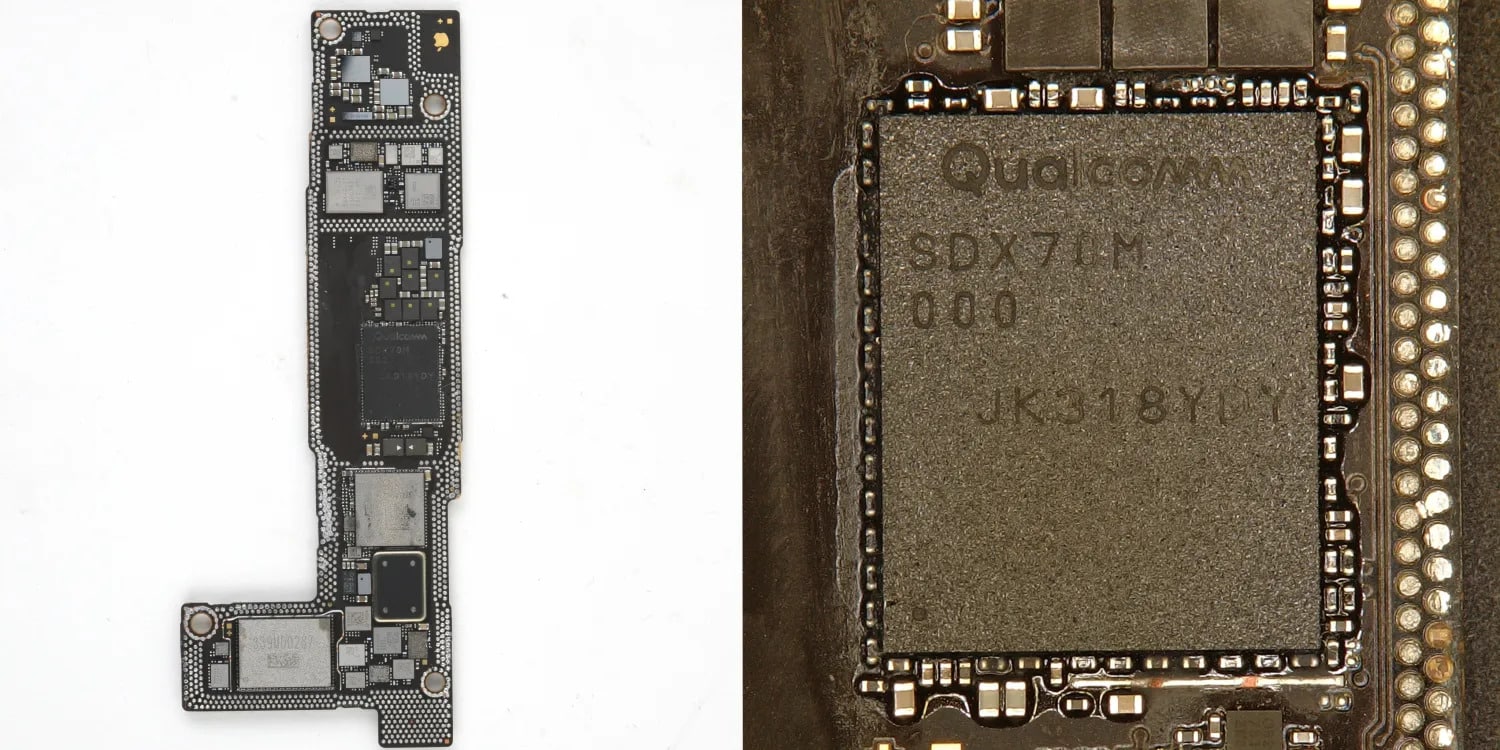 modem qualcomm iphone 15 5g