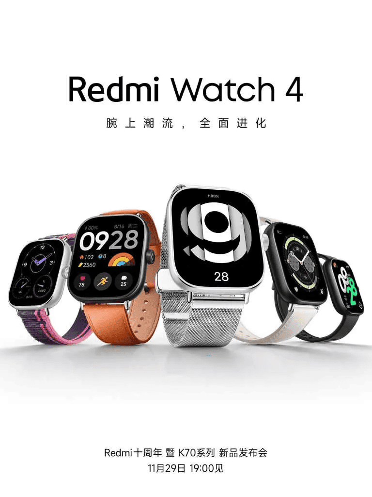 Xiaomi Redmi Watch Schermo quadrato da 1.4 pollici nero