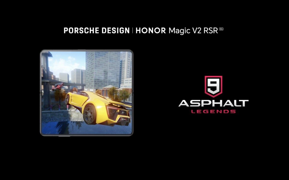 Asphalt 9: Legends sul Porsche Design Magic V2 RSR