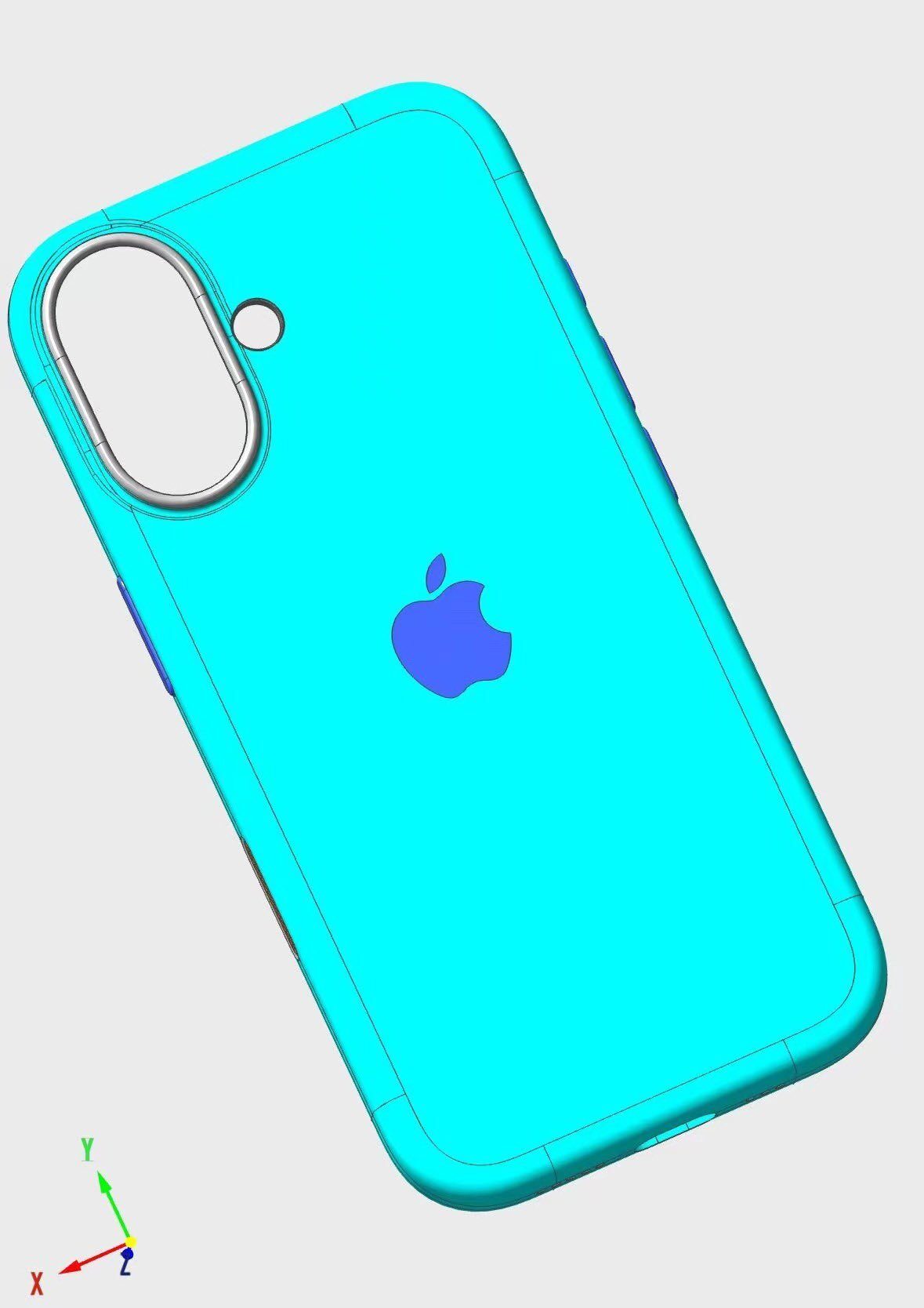 iPhone 16 design - Majin bu X