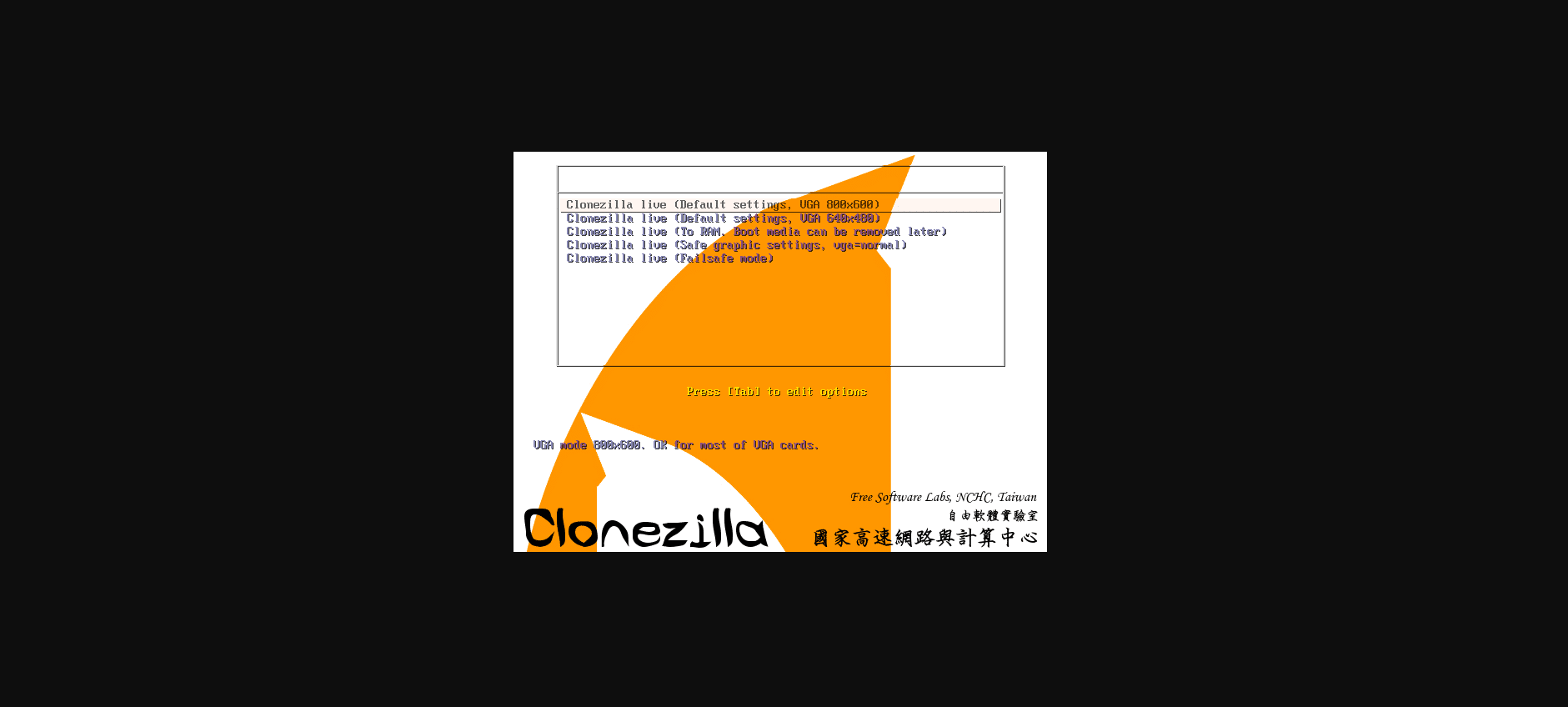 Clonezilla Live