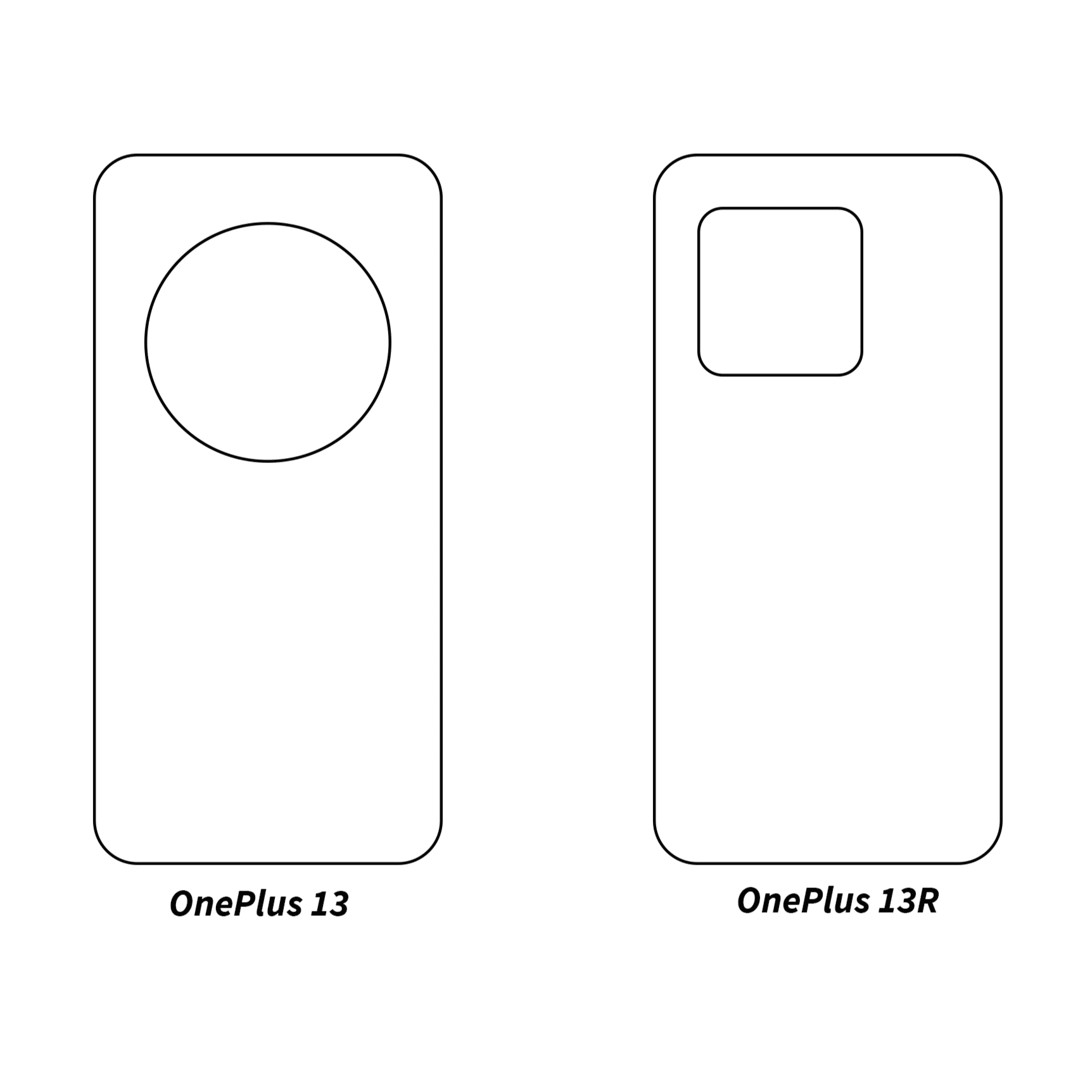 OnePlus 13 e 13R: nuovi dettagli sul Design delle Fotocamere