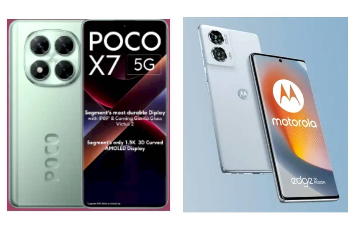 POCO X7 5G e Motorola Edge 50 Fusion