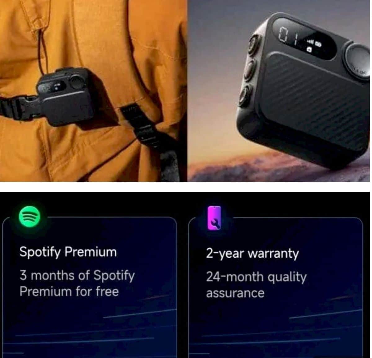 Xiaomi Spotify Premium e lancia Sports Walkie-Talkie